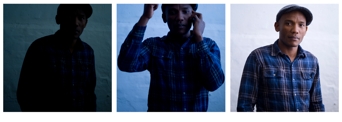I shot three photos of Jean Luc really quick before my batteries died, the natural triptych.